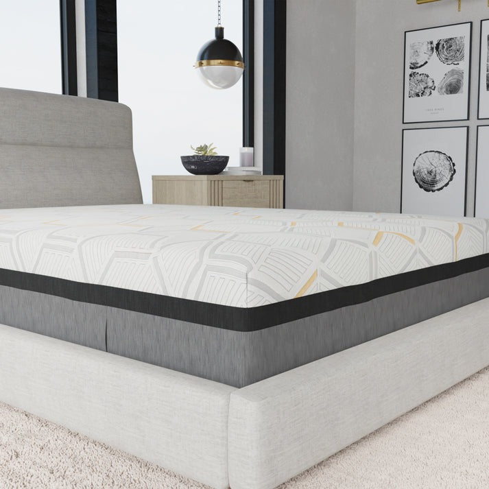 Joe Knows Sleep - 14” Hybrid Copper-Gel Infused Memory Foam Mattress - Plush