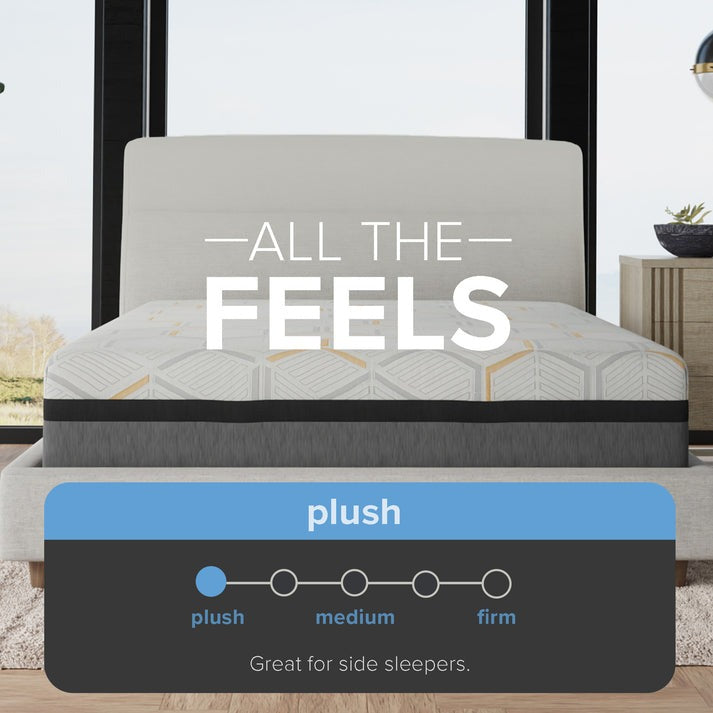 Joe Knows Sleep - 14” Hybrid Copper-Gel Infused Memory Foam Mattress - Plush