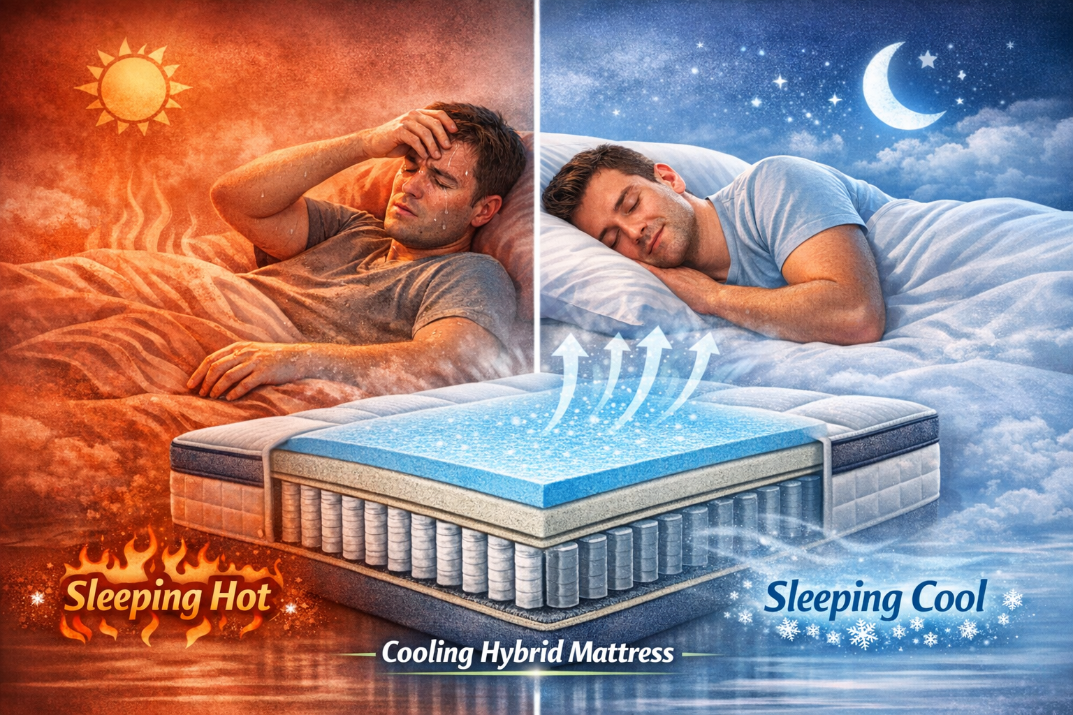 Majestic Dreams: Why You’re Sleeping Hot (And How the Right Mattress Fixes It)