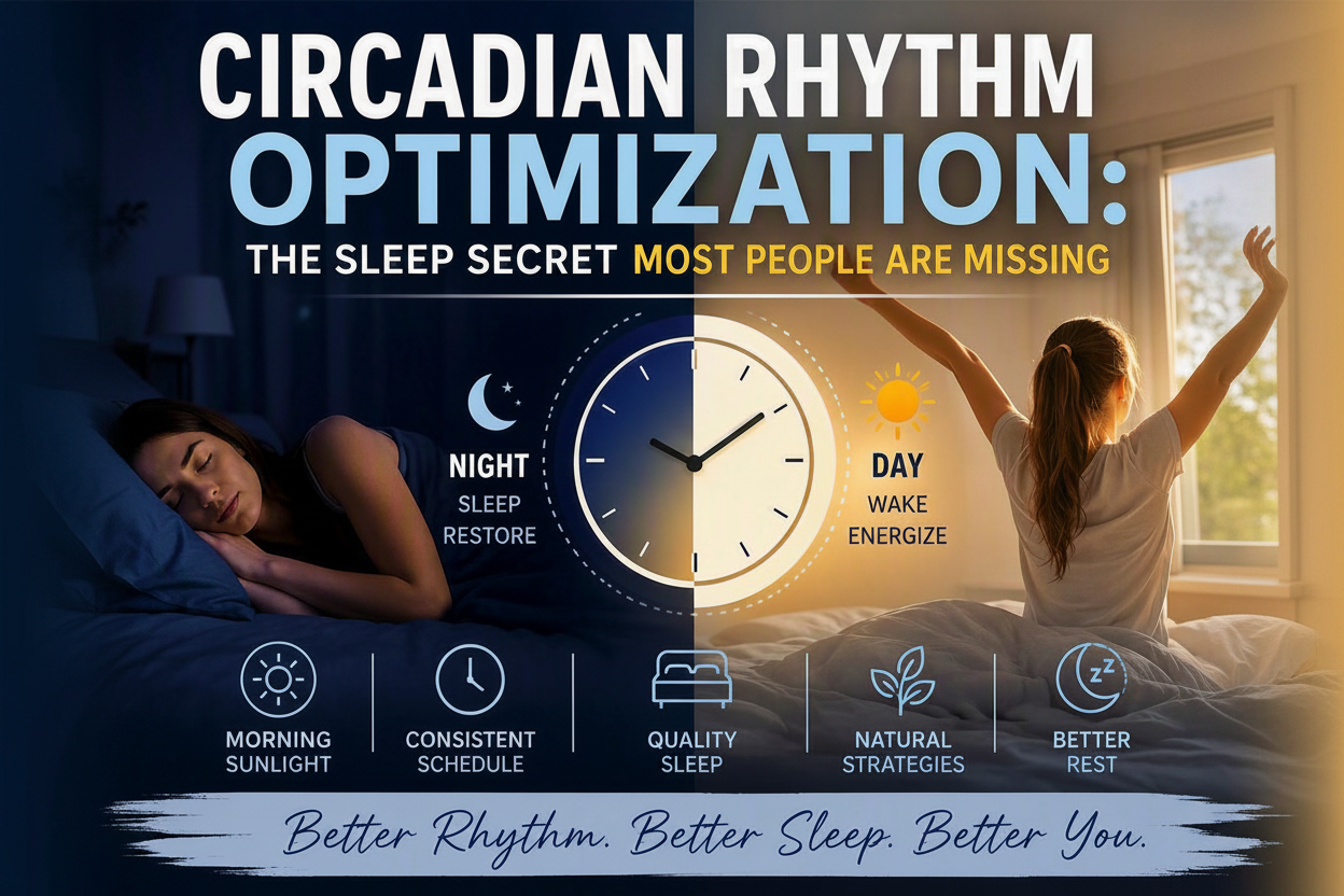 Majestic Dreams: Circadian Rhythm Optimization: The Sleep Secret Most People Are Missing