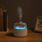 200 mL Salt Crystal Aroma Diffuser with Color-Changing Light