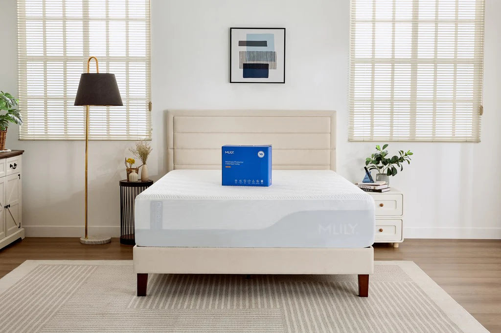MLILY- 5-Sided Super Cooling Mattress Protector