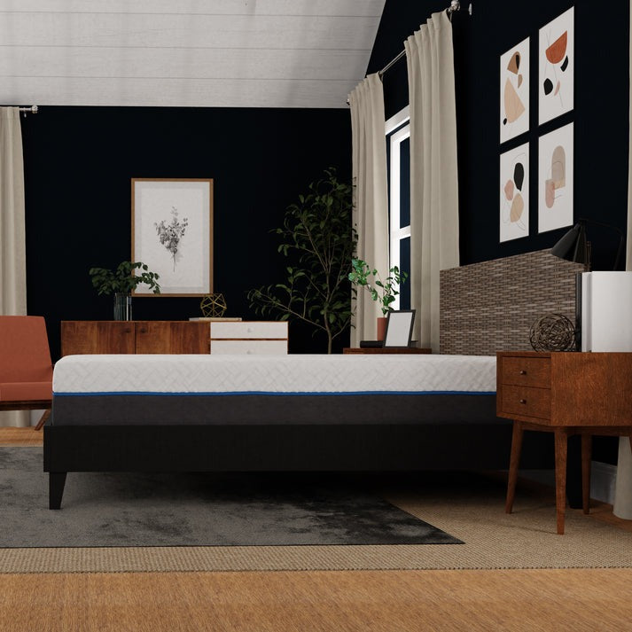 Majestic Sleep Systems - 12" Gel Plush Memory Foam Mattress
