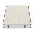 Mattress with textured surface on a white background