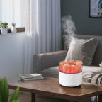 200 mL Salt Crystal Aroma Diffuser with Color-Changing Light