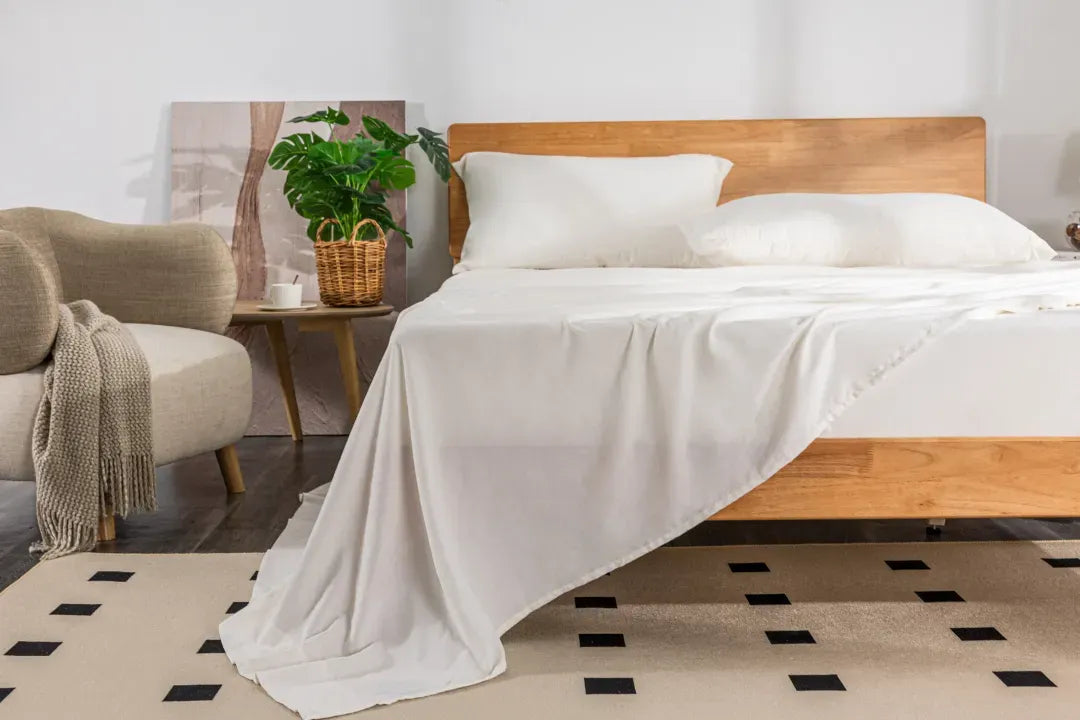 MLILY Soft Washed Sheet Set