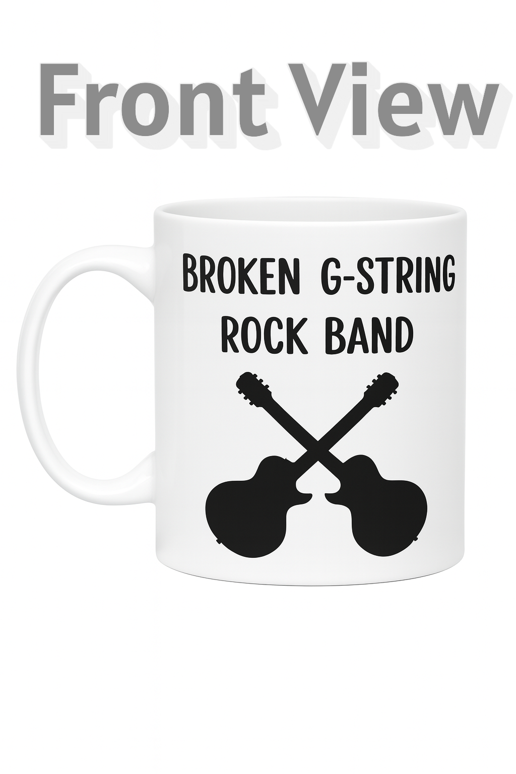 Broken-G-String Rock Band NM- Coffee Mugs