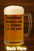 Broken-G-String Rock Band NM- Beer Steins and Pints