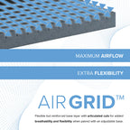 12” ActiveAlign Reactive Copper Zoned Medium Mattress - Majestic Sleep Systems