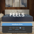 Majestic Sleep Systems 10” ActiveAlign Reactive Copper Medium-Firm Mattress