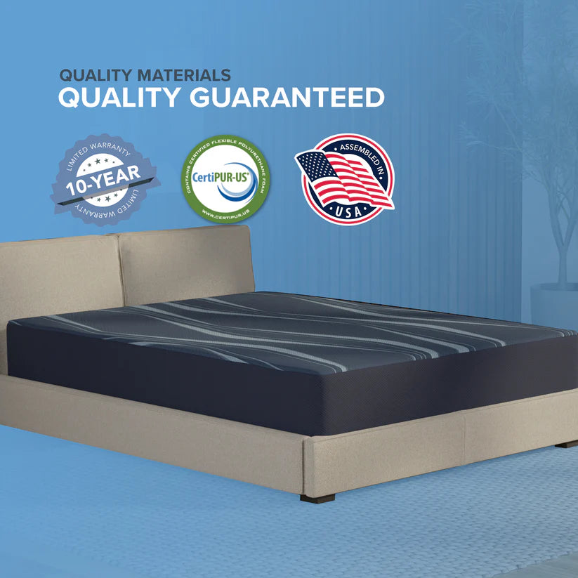Majestic Sleep Systems 10” ActiveAlign Reactive Copper Medium-Firm Mattress