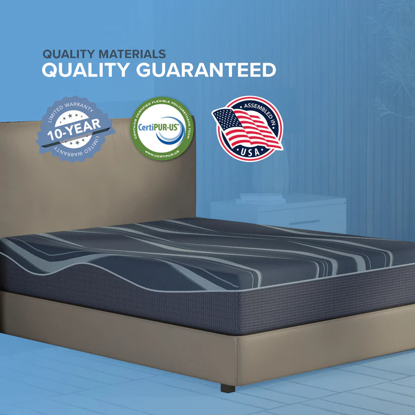 12” ActiveAlign Reactive Copper Zoned Medium Mattress - Majestic Sleep Systems