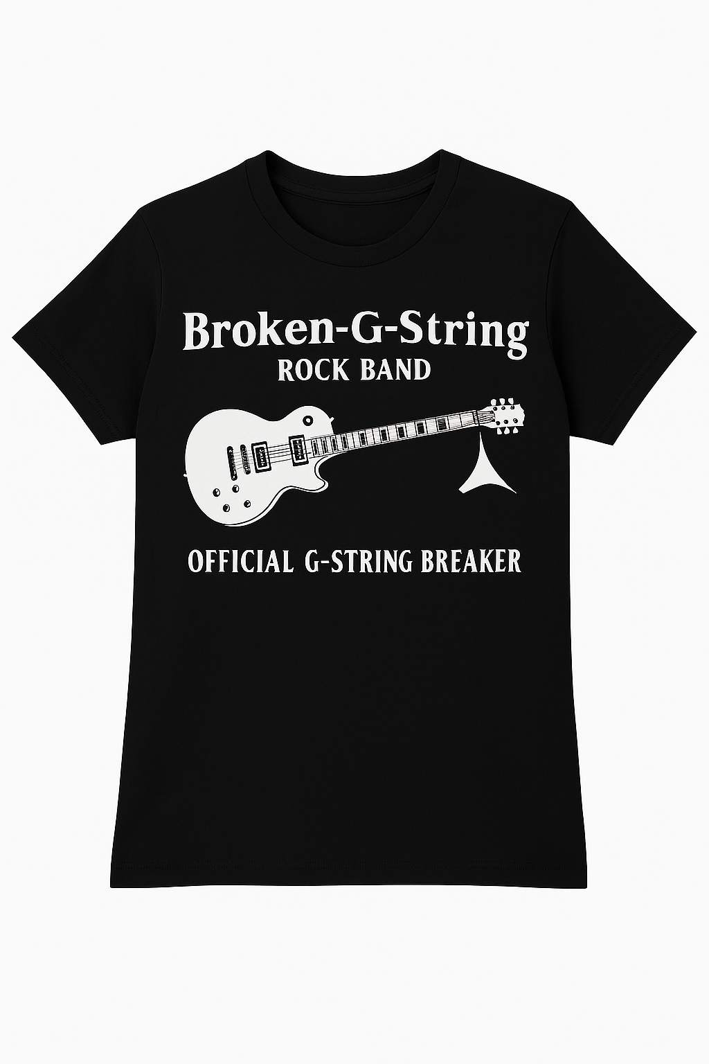 Broken-G-String Rock Band NM- Tee-Shirt : Official G-String.....