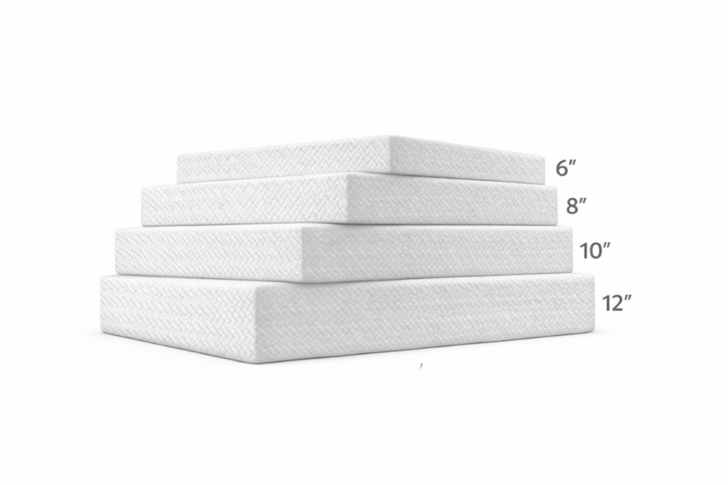 MLILY-  Majestic Dreams 8"  Essential Memory Foam Mattress