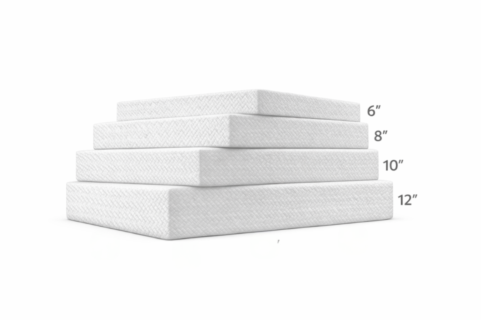 MLILY- Majestic Dreams 12" Essential Memory Foam Mattress