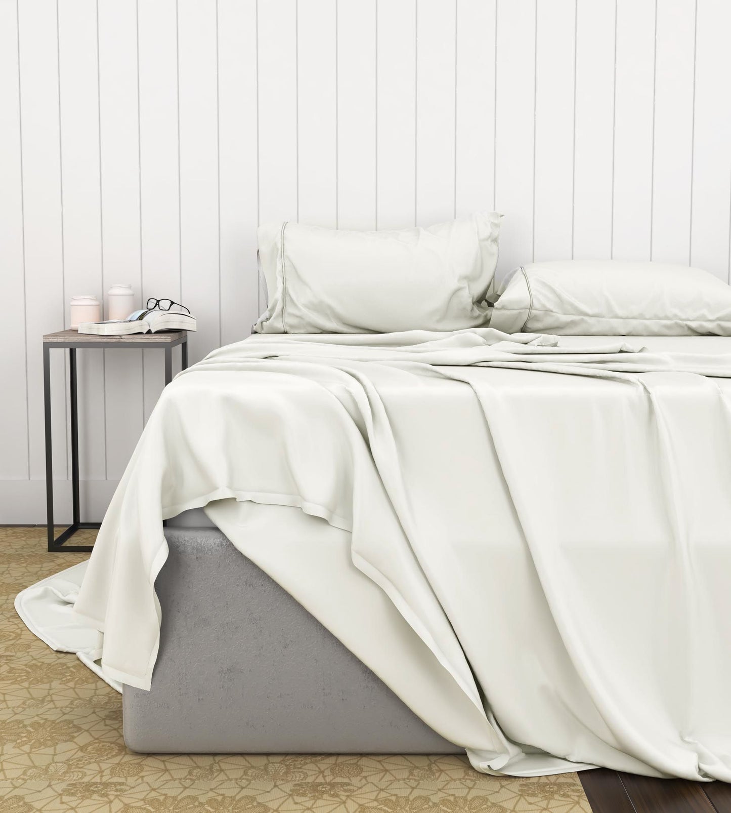 Bamboo Cotton Luxury Bed Sheets - Made with Viscose from Bamboo