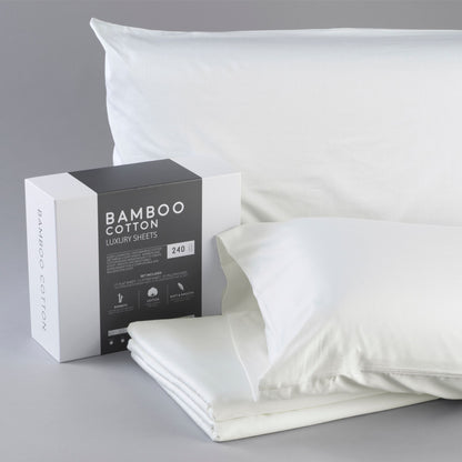 Bamboo Cotton Luxury Bed Sheets - Made with Viscose from Bamboo