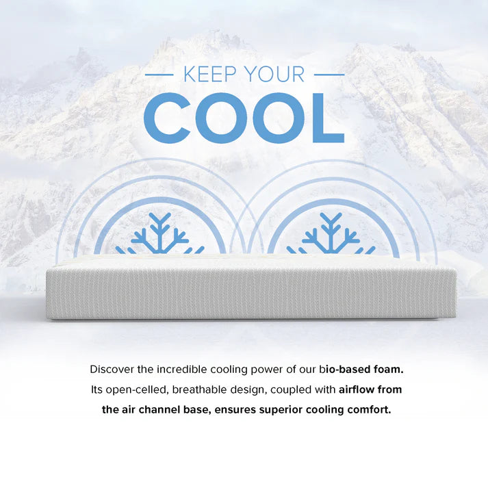 Majestic Sleep Systems - 12" EcoCore Hybrid Deluxe - Medium Plush Mattress