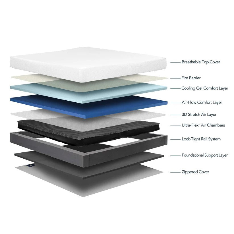 INSTANT COMFORT  Essential 10" SMOOTH TOP SMART BED