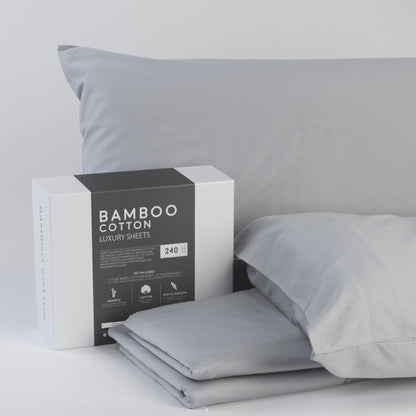 Bamboo Cotton Luxury Bed Sheets - Made with Viscose from Bamboo