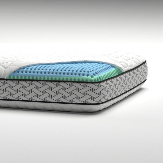 Majestic Sleep Systems - Cryo-Chill Phase Change Cooling Memory Foam Pillow
