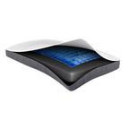 Majestic Sleep Systems - Bamboo Charcoal and Cooling Gel Memory Foam Pillow
