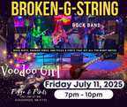 Broken-G-String Rock Band NM- Music and Show Information