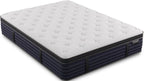 Diamond - Aspen Cool Latex Plush Euro Top 14.5" Hybrid Mattress