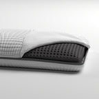 Majestic Sleep Systems - Bamboo Charcoal Infused Memory Foam Pillow
