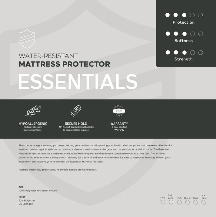 Majestic Sleep Systems- Essentials Mattress Protector