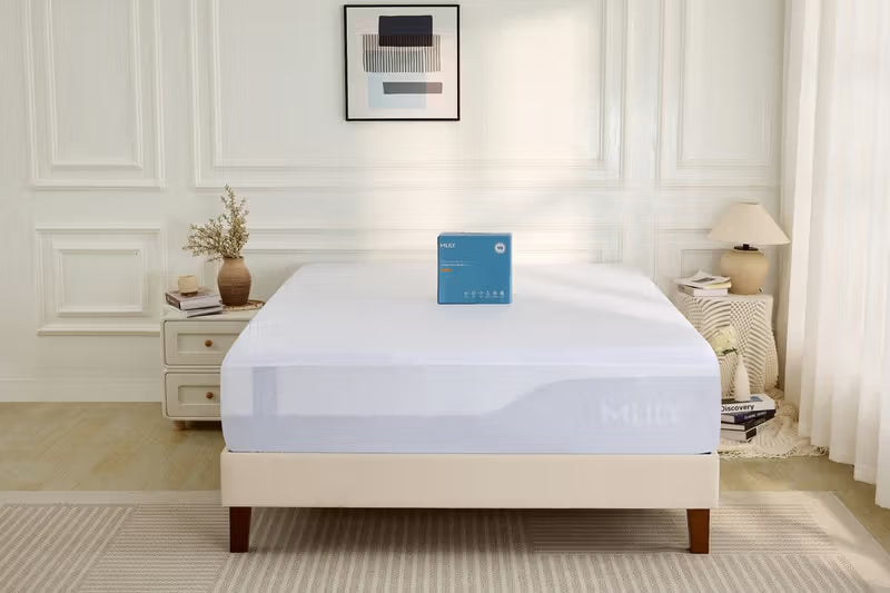 MLILY-  5-Sided Rayon Bamboo Mattress Protector