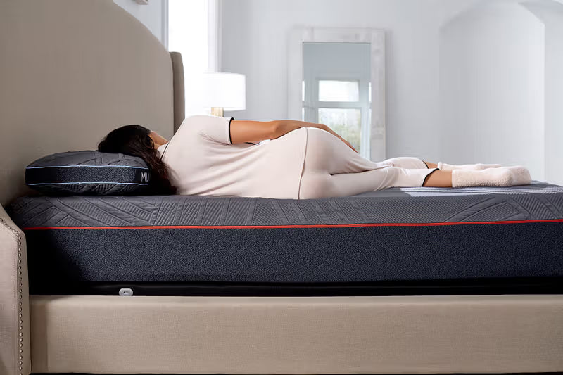 MLILY - PowerCool Medium Sleep System - 11.5" Mattress + innovative fan-cooling base .
