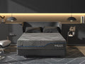 Gray mattress with MLILY branding in a modern bedroom setting