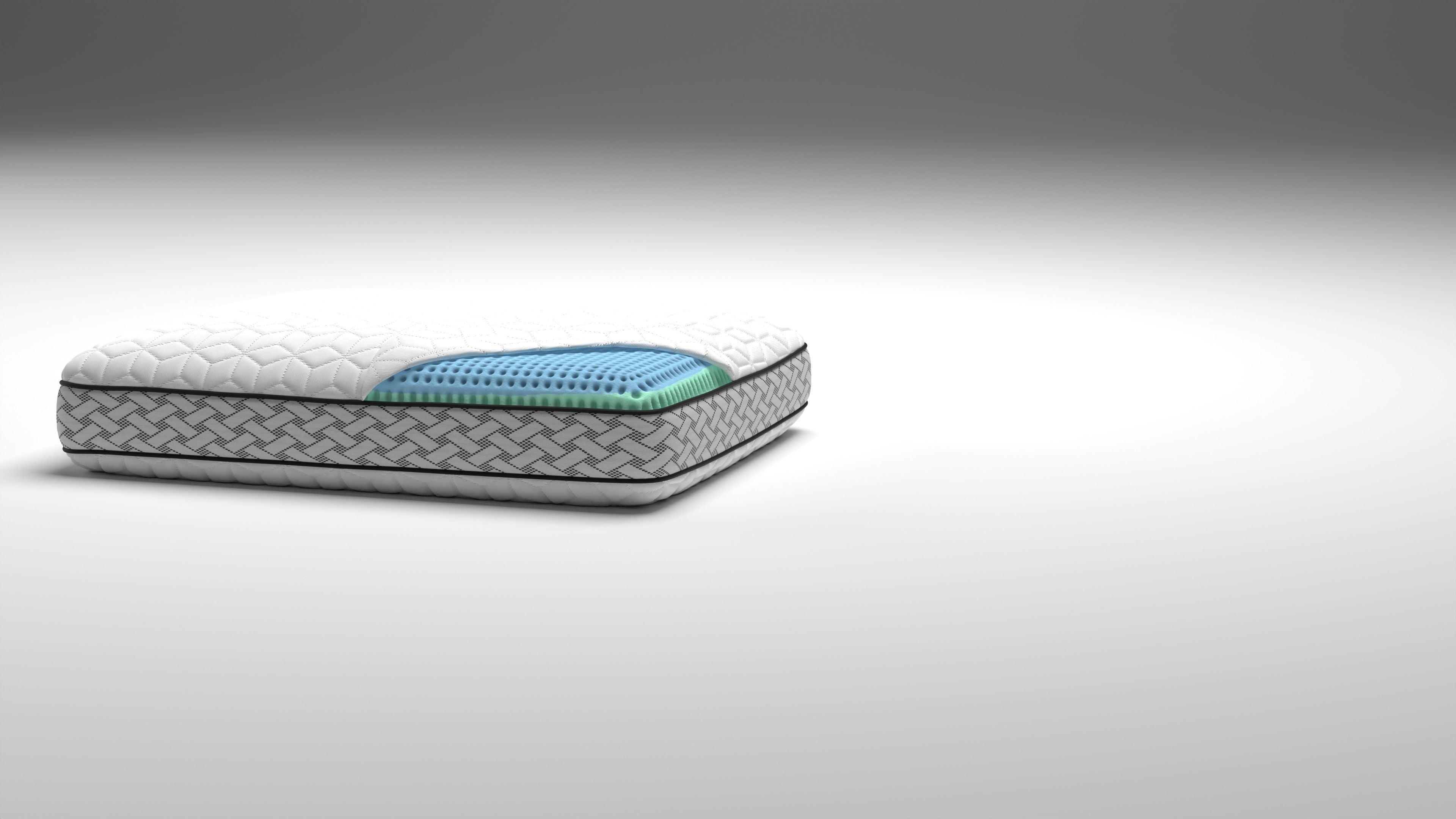 Majestic Sleep Systems - Cryo-Chill Phase Change Cooling Memory Foam Pillow