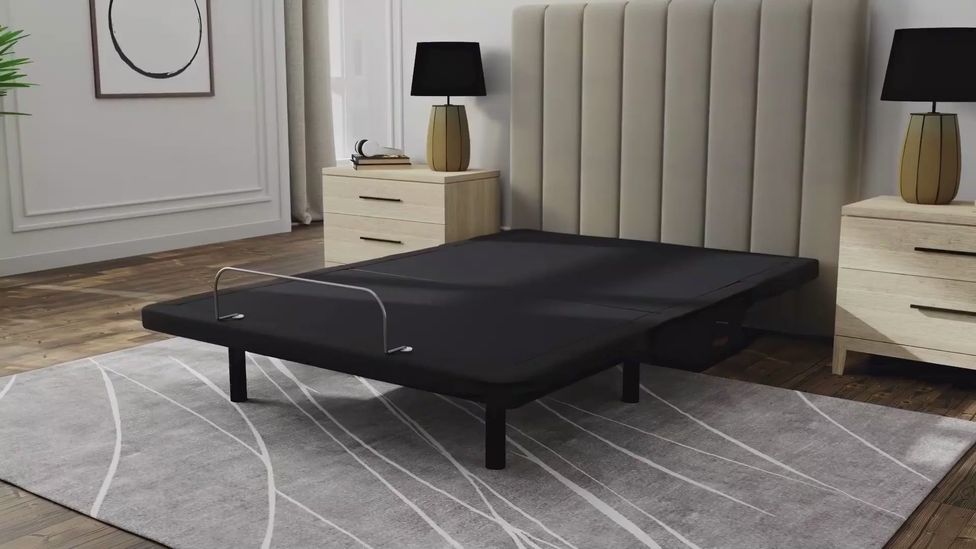 Majestic Sleep Systems -  Royal Lumbar Adjustable Base with Tilt