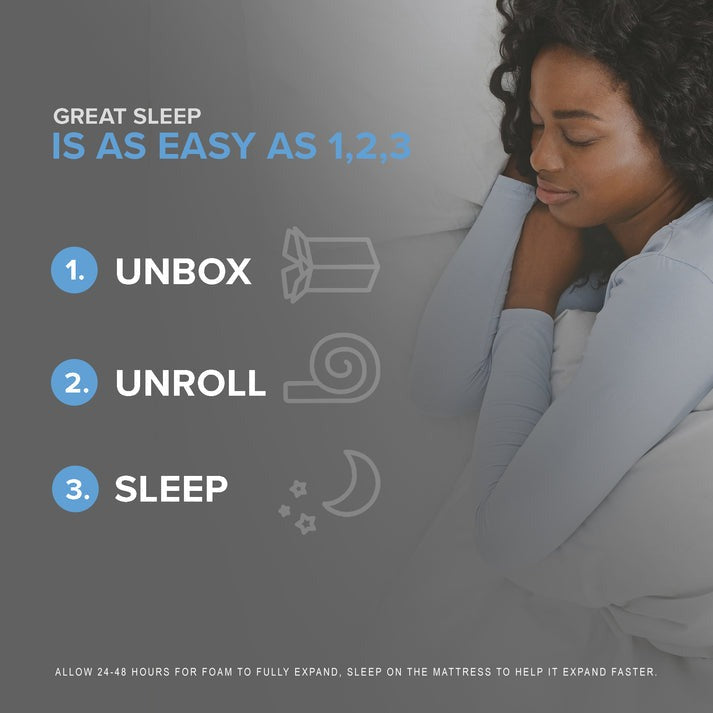 Majestic Sleep Systems - Essentials Medium Firm 10" Memory Foam Mattress